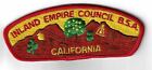 Inland Empire Council BSA SAP S12 California RED Bdr. [GA-1885]