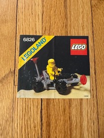 Lego Space Crater Crawler (6826) Instruction Booklet Only