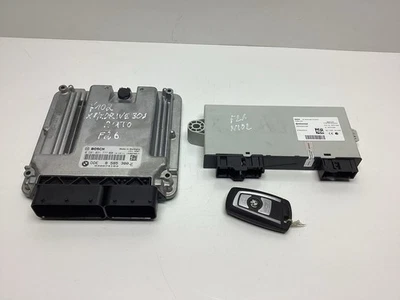 BMW 5 SERIES F10 F11 X4 F26 530d N57 ENGINE CONTROL UNIT ECU KIT SET 8585380 - Image 1 of 4