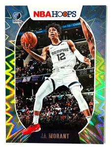 Tarjeta de explosión 2020-21 Panini NBA Hoops Ja Morant azul verde azulado SP #/89 ¡Grizzlies! - Imagen 1 de 3