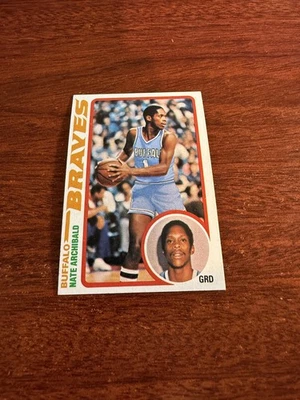 1978-79 Topps #26 Nate Archibald Salón de la fama Foto 1 de 2