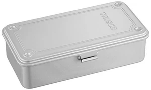 Trunk Type Tool Box Silver W203 x D109 x H56 T190SV TRUSCO Steel F/S w/Tracking# - Picture 1 of 4