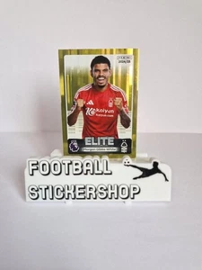 PANINI PREMIER LEAGUE 2025 STICKER COLLECTION MORGAN GIBBS-WHITE GOLD PARALLEL - Picture 1 of 1