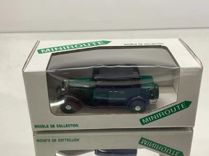 MINIROUTE 50 CITROEN C6G BERLINE 1931 - HANDBUILT -GREEN 1:43- FAIR IN BOX - Picture 1 of 10