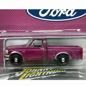 1993 Ford F-150 Iris Poly Purple Johnny Lightning Collectors Tin 1:64  New Rare - Picture 1 of 2