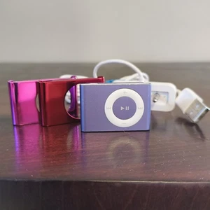Apple iPod Shuffle 2nd Generation A1204 1GB Purple Y2K Vintage - Picture 1 of 6