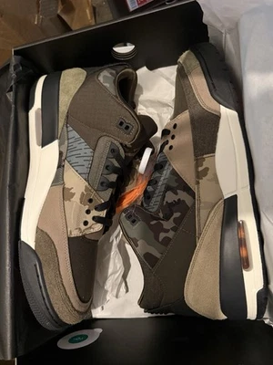 Nike Air Jordan 3 Retro SE Patchwork Camo Size 14.0 - Image 1 of 4