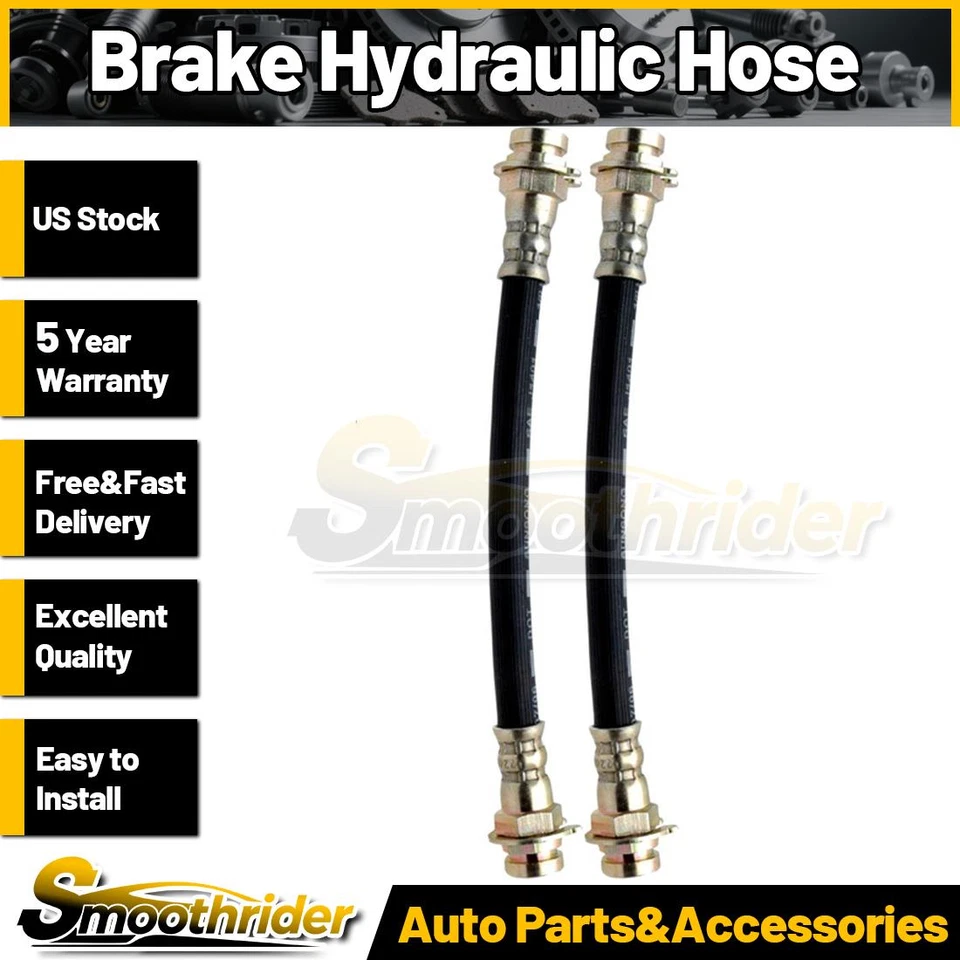 Manguera hidráulica de freno trasero Raybestos Brakes 2 piezas para Chevrolet Cavalier 1982-2005 Foto 1 de 3