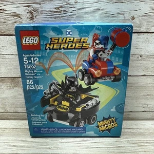 LEGO DC Mighty Micros Batman Harley Quinn Set 76092 Nuevo Caja Sellada de Fábrica - Imagen 1 de 10