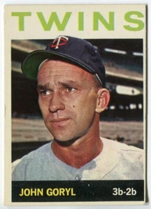 1964 Topps #194 John Goryl Minnesota Twins - Imagen 1 de 2