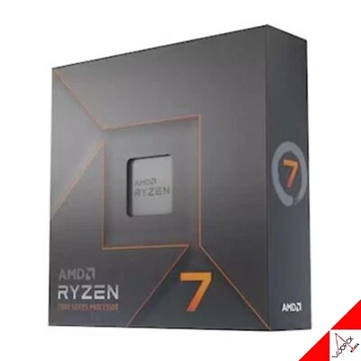AMD Ryzen7-5th 7700X Raphael 8Core 16Thread 4.5/5.4GHz 40Mb 108W 142W PCle5.0 - Image 1 of 2
