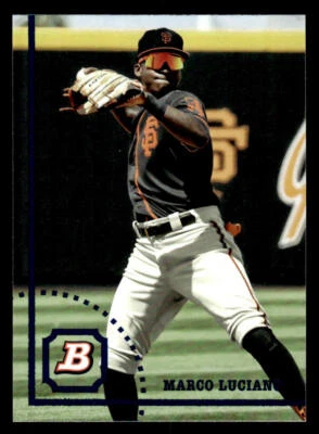 2022 Bowman Heritage #BHP-117 Marco Luciano Prospects Card San Francisco Giants - Image 1 of 2