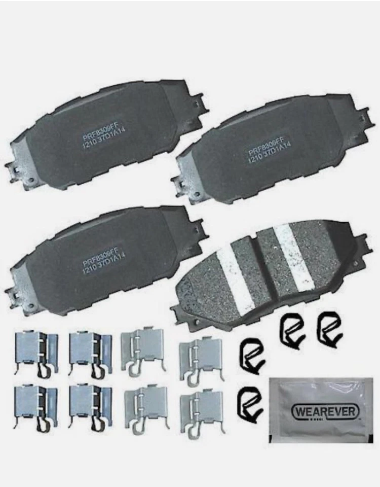 Juego de pastillas de freno delanteras de disco CARQUEST PXD1210H Pro Platinum para Toyota Rav4 Corolla Foto 1 de 4