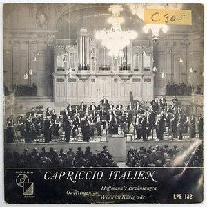 Capriccio Italien / Hoffmanns Erzählungen / Wenn ich König wär – 10" Vinyl – VG - Imagen 1 de 6