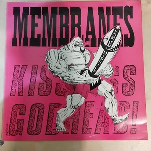 The Membranes - Kiss Ass Godhead! 12 inch Vinyl LP - produced By Steve Albini - Picture 1 of 4
