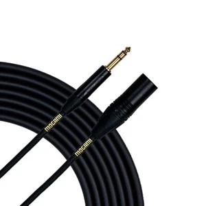 Mogami Gold-TRS-XLRM-06 TRS to XLR Male 6 Feet Cable UPC 801813075755 - Picture 1 of 1