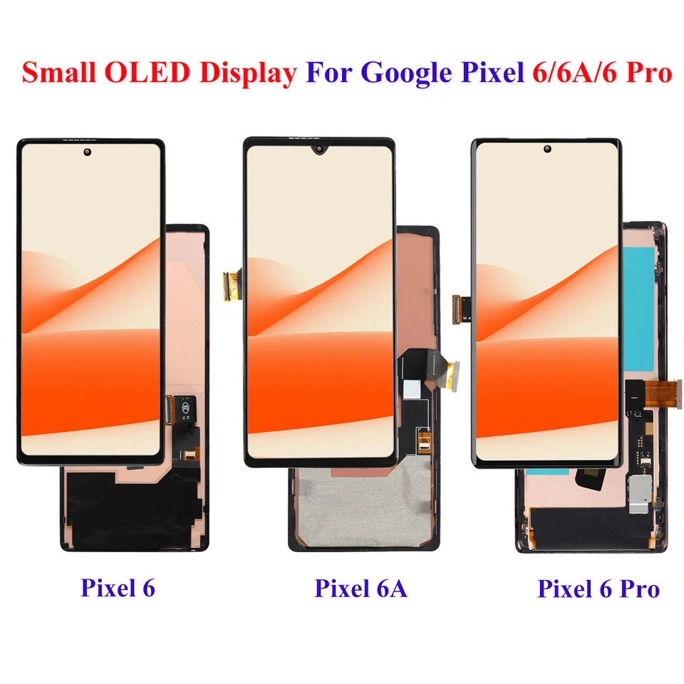 OLED Display For Google Pixel 6 6A 6Pro LCD Touch Screen Replacement Assembly US - Image 1 of 1