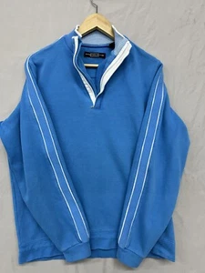 Carnoustie 1/4 Zip Long Sleeve Sweater Golf Men’s Large 477 - Picture 1 of 8
