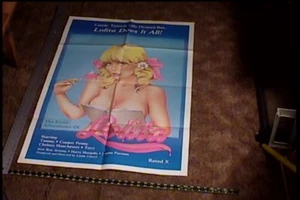 PÓSTER ERÓTICO ADV OF LOLITA PELÍCULA ORIGINAL EXPLOTACIÓN SEXUAL - Imagen 1 de 1