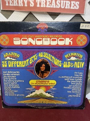 The 1969 Warner/Reprise Songbook 2 LP EX/VG Neil Young, Hendrix, Kinks, Zappa… - Image 1 of 4