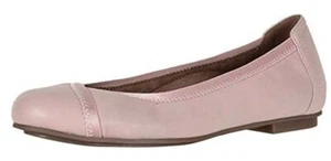 Vionic Womens Spark Caroll Light Pink Slip On Ballet Flats Leather - Picture 1 of 5
