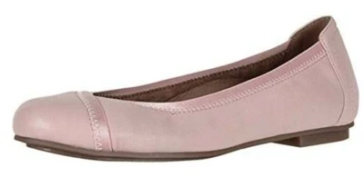 Vionic Womens Spark Caroll Light Pink Slip On Ballet Flats Leather - Image 1 of 4