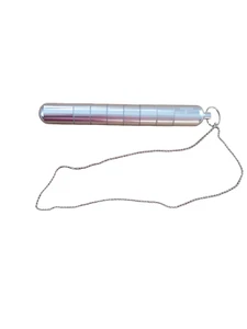 Aluminum Pill Holder Keychain Waterproof Capsule Pill Box Case Adjustable Sizes - Picture 1 of 11
