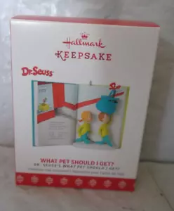 2017 Hallmark - Dr. Seuss - Quale animale domestico dovrei ottenere? Ornamento - Foto 1 di 1