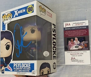 OLIVIA MUNN Signed Autographed Funko POP! 180 X-Men PSYLOCKE AUTO w/ JSA COA - Picture 1 of 8