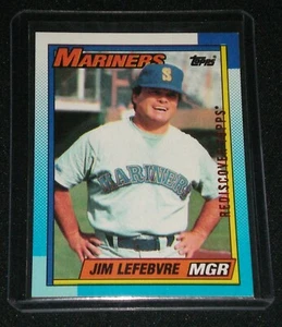 2017 Rediscover Topps Bronze Buyback 1990 Topps Jim Lefebvre #459 Mariners - Imagen 1 de 1