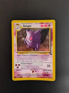POKÉMON FOSSIL UNLIMITED GENGAR HOLO 5/62 LP ITA - Foto 1 di 10