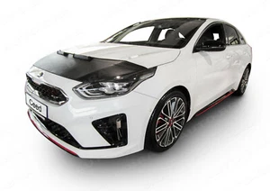 CAR HOOD BRA BONNET BRA fits KIA Ceed Cerato since 2018 FRONT END MASK TUNING - Imagen 1 de 4