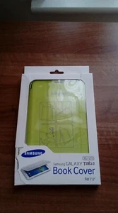 Samsung Galaxy tab3 book cover for 7.0" (Genuine) - Picture 1 of 4