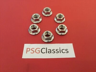 Tuercas de piñón traseras de acero inoxidable Benelli TNT 125 BN125 17-24 Foto 1 de 4