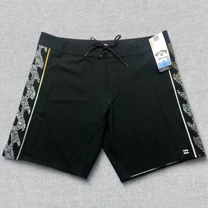 NEW Billabong Board Shorts Men's 38 Black Recycler DBAH Pro Surf Swim Beach - Picture 1 of 14