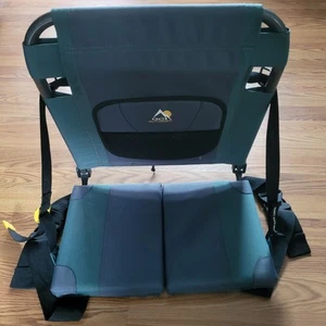 GCI Outdoor SitBacker Adjustable Canoe Seat with Back Support - Hunter Green - Picture 1 of 5