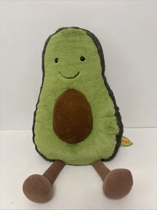 Jellycat Huge Amusables Avocado Plush 20” - New w Tags - Picture 1 of 13