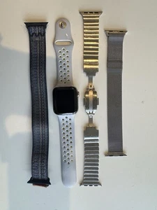 Apple Watch Series 6 40mm Stainless Steel & Ceramic - Cellular, Waterproof, GPS - Zdjęcie 1 z 11