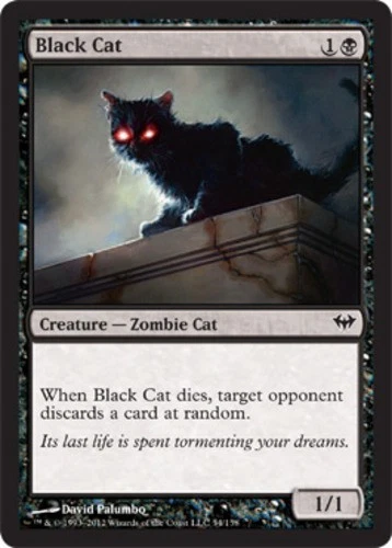 Gato Negro - Ascensión Oscura #54/158 Magic The Gathering Magic The Gathering Foto 1 de 1
