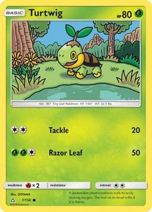 Pokemon Turtwig (7) SM - Ultra Prism 7/156 Lightly Played - Picture 1 of 1