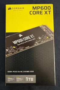Corsair MP600 Core XT 1TB PCIe 4.0 (Gen4) x4 NVMe M.2 SSD - Bild 1 von 2