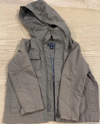 Impermeable Land’s End verde/gris para niños pequeños - talla 5-6 Foto 1 de 4