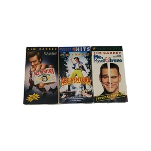 Ace Ventura Pet Detective When Nature Calls Me Myself & Irene VHS Bundle Lot - Bild 1 von 6