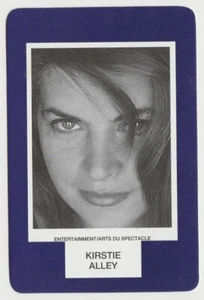 Kirstie Alley 1993 Face to Face Game Card - Single Card from Canadian Game - Picture 1 of 2