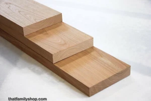 Großer Schnitt, niedriger Preis Kirschholz, 7/8 Zoll x 4,75 Zoll, verschiedene Längen Schnittholz für... - Bild 1 von 6