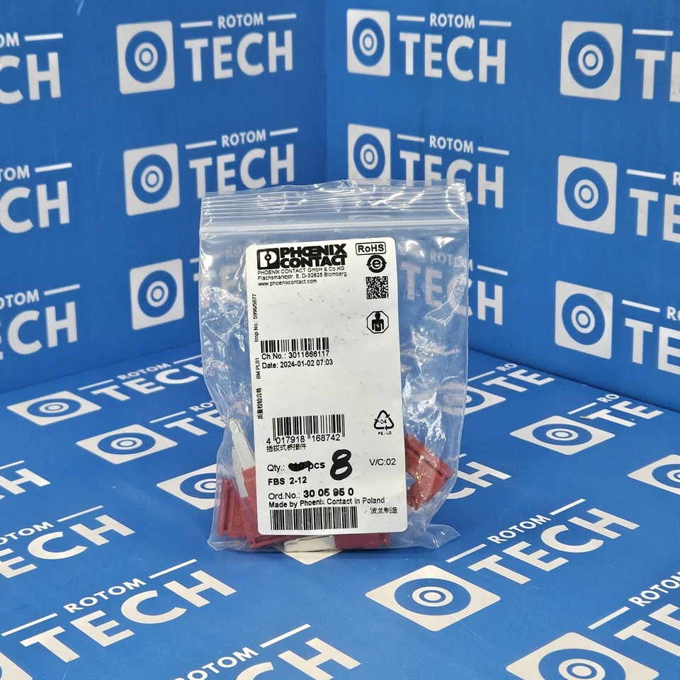 Phoenix Contact FBS 2-12 NEW FedEx postpaid shipment - Image 1 of 1