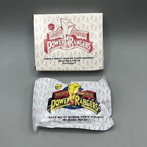 Power Rangers Mighty Morphin aufblasbares Pop-Up Pink Ranger im Paket Avon 1995 - Bild 1 von 5