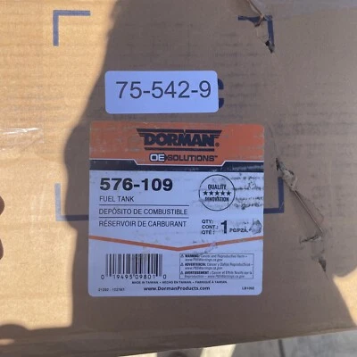Fuel Tank Front Dorman 576-109 Ford 1990 1991 1992 1993 1994 1995 1996 F150 F250 - Image 1 of 4