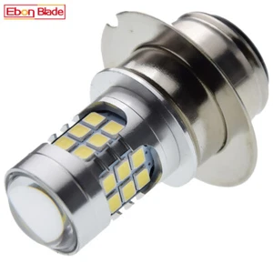6V/12V White P36D LED Motorcycle Light Headlight Bulb Hi/Lo Beam Lamp 6 12 Volt - Picture 1 of 11