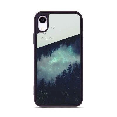 For Samsung Galaxy Apple iPhone 15 Funny Cases Upside Down Nature - Image 1 of 4